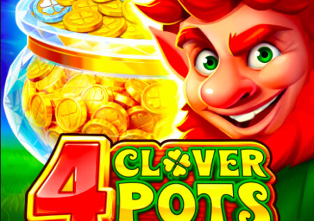 4 CLOVER POTS