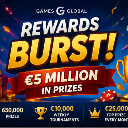 Games Global Unveils Rewards BURST! With €5 Million Casino Prize Pool