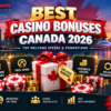 Best Casino Bonuses Canada 2026: Top Welcome Offers & Promotions