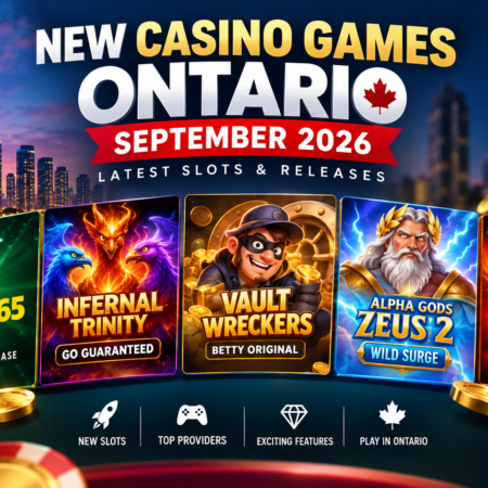 New Casino Games Ontario September 2026: Latest Slots & Releases
