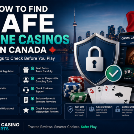 How to Find Safe Online Casinos in Canada: 10 Things to Check Before You Play